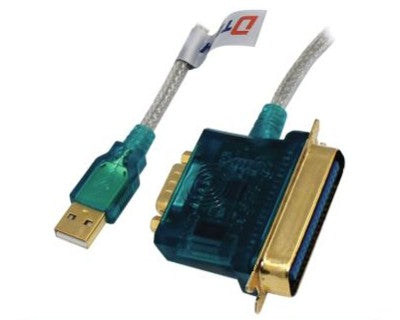 USB2 to Serial and Parallel Cable 1Meter  DT5007 Dtech