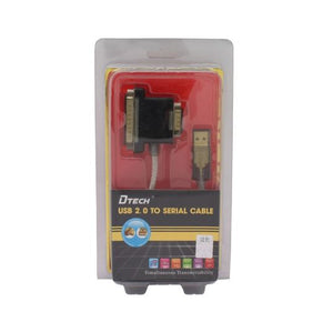 Cable USB2.0 to Serial (DB9/DB25)  / USB2 to RS232 DTECH -  DT5018