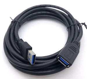 Cable USB 3.0 Male / Female Extension (AM-AF) 1.8M / 3M
