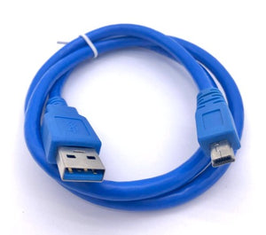 Cable USB3.0 AM to Mini USB 10pin 0.8meter - DU304 (Blue)
