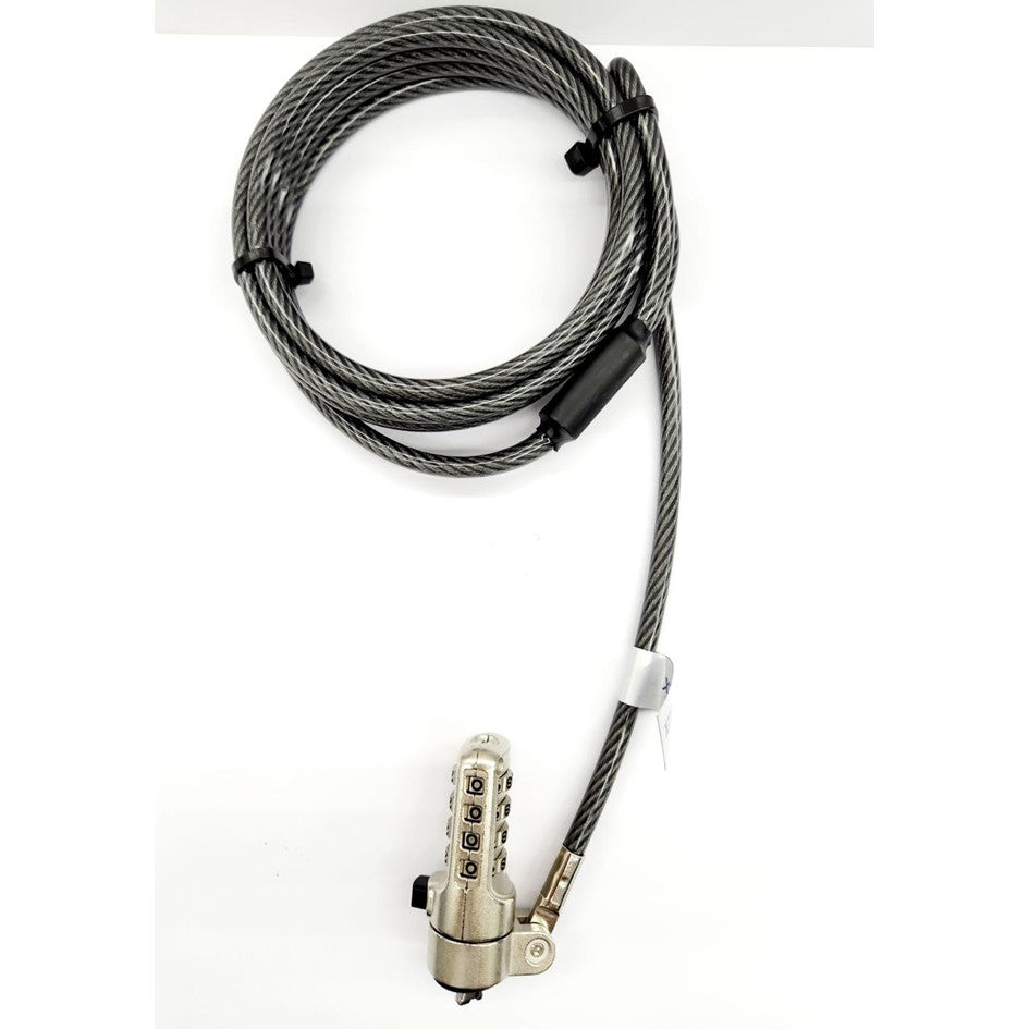 Dataflex Wedge / Noble Lock number combination Notebook Security Cable ...