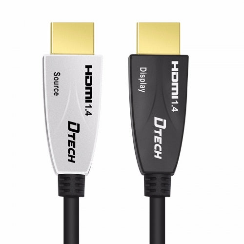 Fibre Optic HDMI Cable V1.4 15Meter  Dtech DTHF555