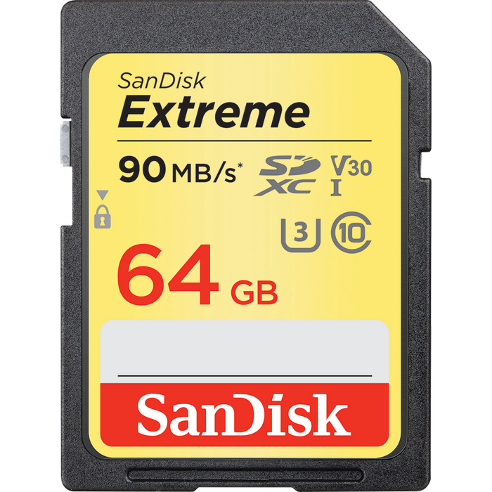 Sandisk Sdxc 64Gb 90Mb/S Extreme