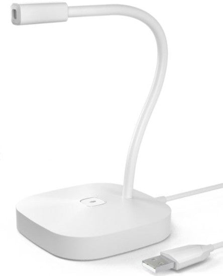 High Quality USB Gooseneck Microphone G22 White/Black for PC Desktop / Laptop