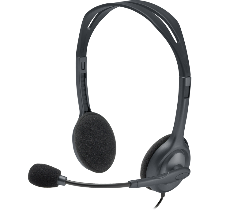 Logitech H111 Stereo Headset 3.5mm Headset And Microphone