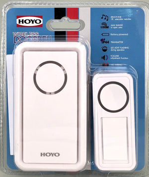 Doorbell Wireless Hoyo 036B / 036W Black / White