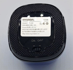 Hyundai I80 Bluetooth Speaker USB/MicroSD  (Blue)