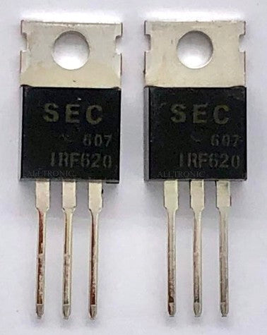 Power Mosfet N-Channel IRF620 TO220 - SEC – Alltronic Computer Singapore