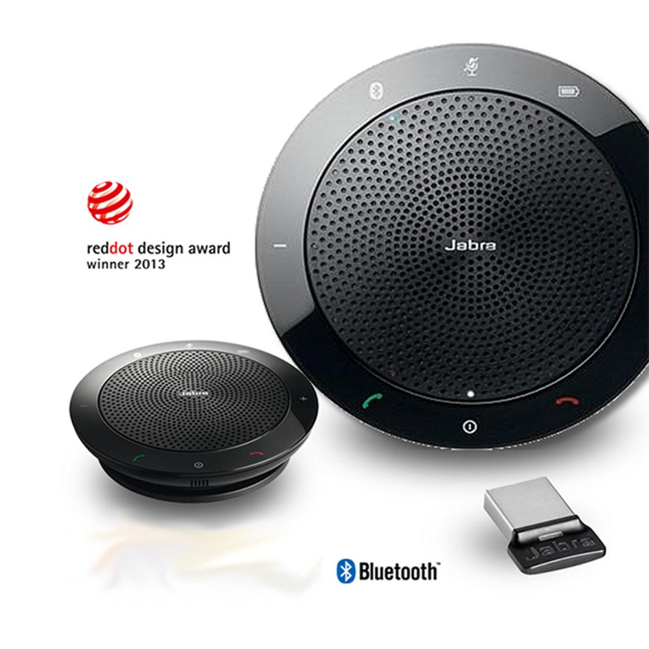 Jabra Speak 510+ MS Wireless Bluetooth Conference Speaker with Microphone,Suitable for Skype for Business/ 2 Years Local Warranty