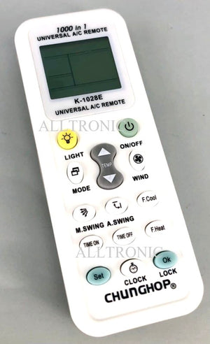 Remote Control Universal Aircon remote 1000 in 1 K1028E / K-1028E  CHUNGHOP