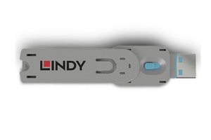 Lindy USB A Blocker Blue