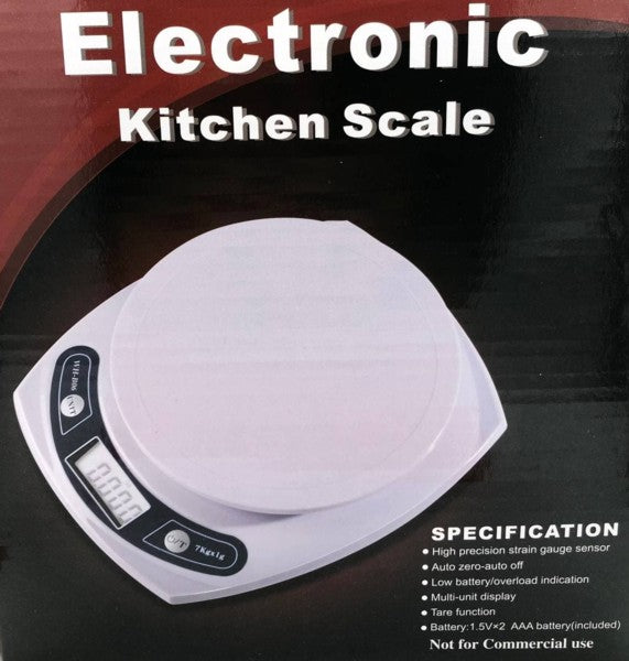 Electronic Kitchen Weighing Scale 7KG/1G for Precision Weighing