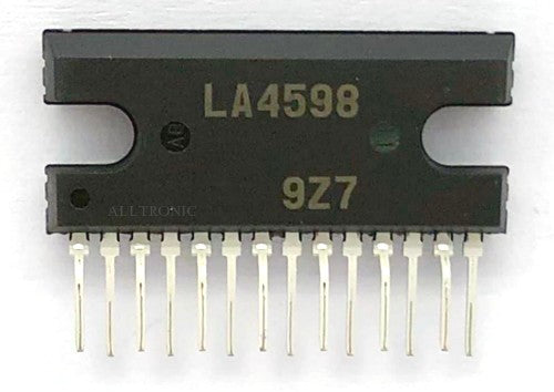 Audio Power Amplifier IC LA4598 SIP14 Sanyo - Audio Radio Cassette