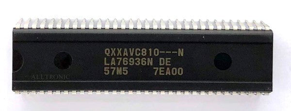 Color TV MicroP Controller IC LA76936N DE 57M5 = QXXAVC810 DIP64 Sanyo