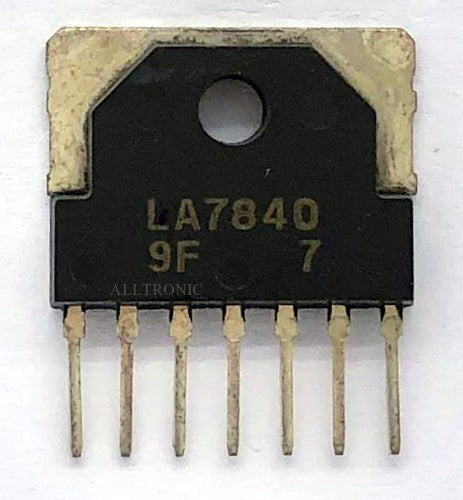 CRT / Color TV Vertical Deflection IC LA7840 SIP7 Sanyo