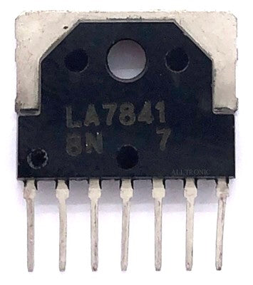 CRT / Color TV Vertical Deflection IC LA7841 SIP7H Sanyo