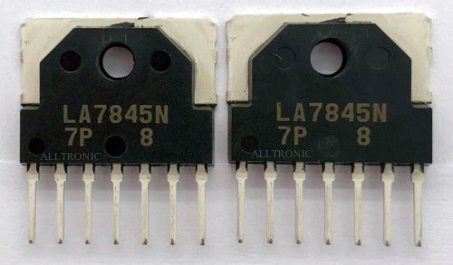 CRT / Color TV Vertical Deflection IC LA7845N SIP7 Sanyo