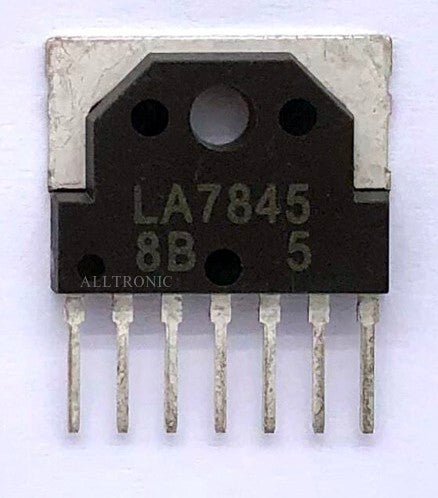 CRT / Color TV Vertical Deflection IC LA7845 SIP7 Sanyo