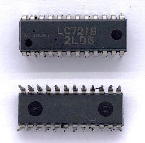 Audio PLL Freq Synthesizer IC LC7218 Dip24 Sanyo