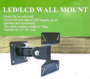 LCD LED Flat Panel Wall Mount / Monitor Wallmount Bracket S-01 / S01