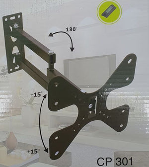 LCD LED Flat Panel Wall Mount / Monitor Arm Mount 14-37"  Model : CP301