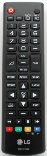 LED TV Remote Control LG AKB74915389/80/87