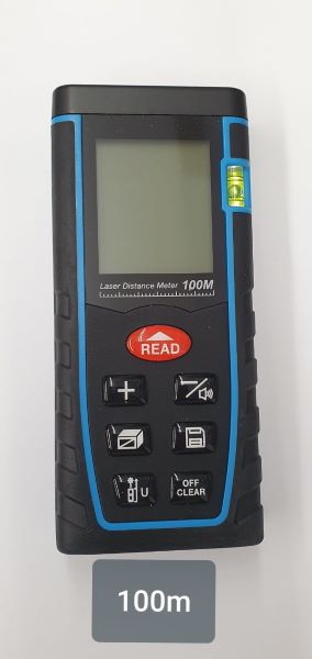 Laser Distance Measuring Meter 40m / 60m / 80m / 100m