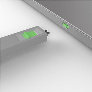 Lindy USB Type C Blocker - Pack of 4 + Key Green 40426