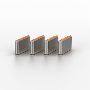 Lindy USB Type C Blocker - Pack of 10pcs Orange 40440