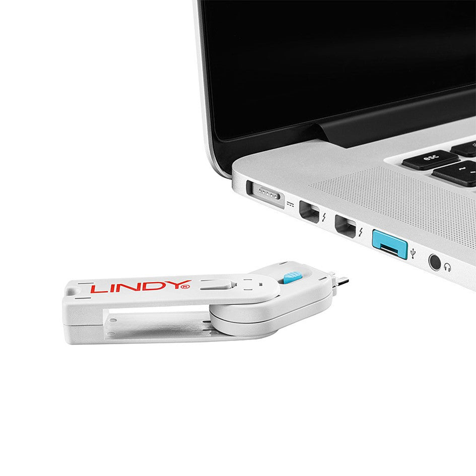 Lindy USB A Blocker Blue – Alltronic Computer Singapore