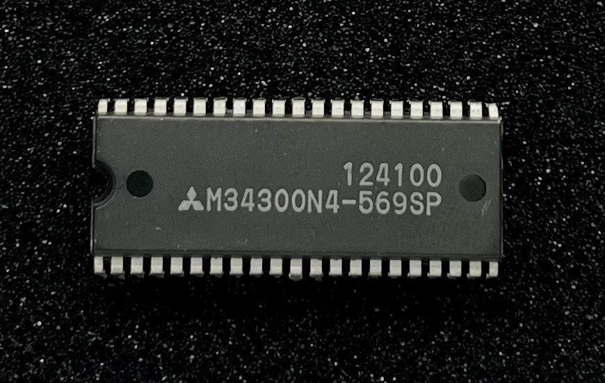 Audio Video Microporcessor IC M34300N4-569SP Dip42 Sony
