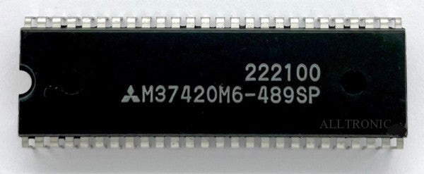 Genuine Audio Video Controller IC M37420M6-489SP DIP52 MITSUBISHI