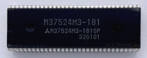 Genuine Audio Video Controller IC M37524M3-181SP DIP64 MITSUBISHI