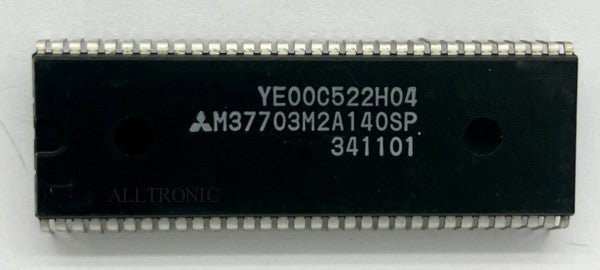 Audio Video Controller IC M37703M2A-140SP DIP64 MITSUBISHI