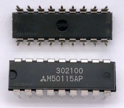 IC Remote Control Receiver M50115AP Dip18 Mitsubishi