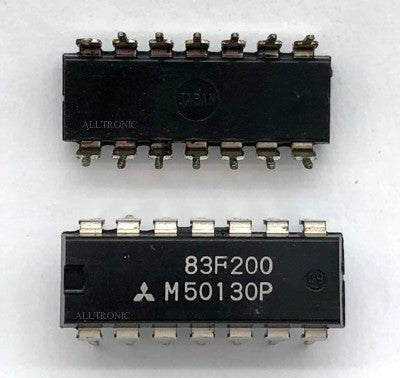 Audio Amplifier Linear IC M50130P Dip14 Mitsubishi