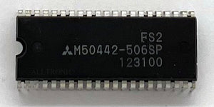 Audio Video Controller IC M50442-506SP DIP42 MITSUBISHI