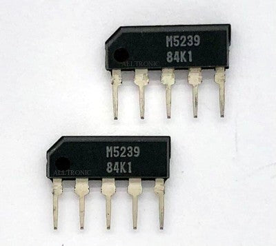 Linear IC Single Comparator IC M5239 / M5239L SIP5 Mitsubishi