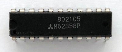 Color TV / Monitor D-A Converter  IC M62358P Dip22 Mitsubishi