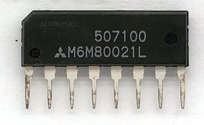 Color TV Erasable and Programmable Rom IC M6M80021L SIP8 Mitsubishi