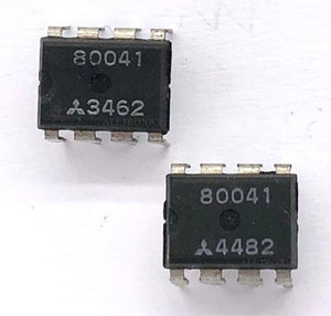 Color TV Erasable and Programmable Rom IC M6M80041 Dip8 Mitsubishi