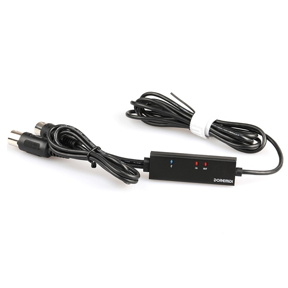 Usb Type C Midi Cable With Input & Output Connecting Keyboard