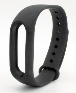 Xiaomi Mi Band2 Original Silicon Wrist Strap (Black)