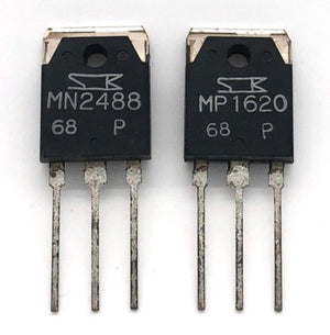 Audio Amplifier Silicon Power Transistor MN2488 / MP1620 - P-Rank Sanken Japan
