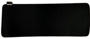 Anti Slip Ergonomic Gaming Mousepad 400 x 900 x 3mm Black with LED Trim Lights