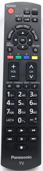 LED TV Remote Control N2QAYB000570 Panasonic