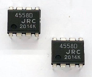 Audio Dual Operational Amplifier IC NJM4558D Dip8  JRC -  General Audio