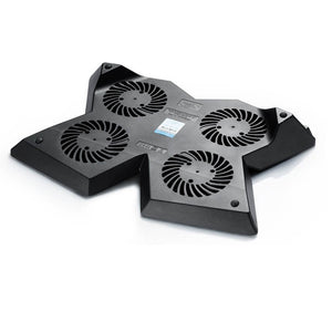 Deepcool Notebook Fan X4 with 4Fan Compatible to 15.6" and below