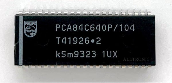 Obsolete TV IC Microporcessor PCA84C640P-104 Dip42 Philip