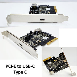 PCI-E to USB3.0 / PCI-E to USB C / PCIE